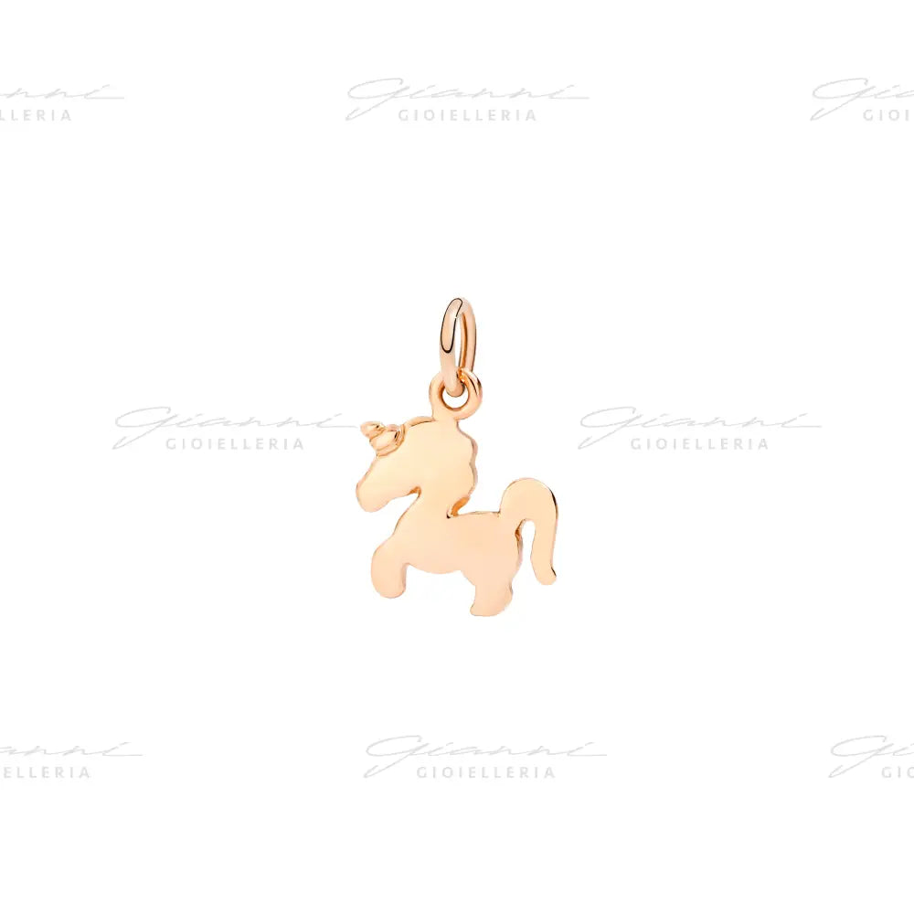 Ciondolo DoDo - Unicorno oro rosa Charm