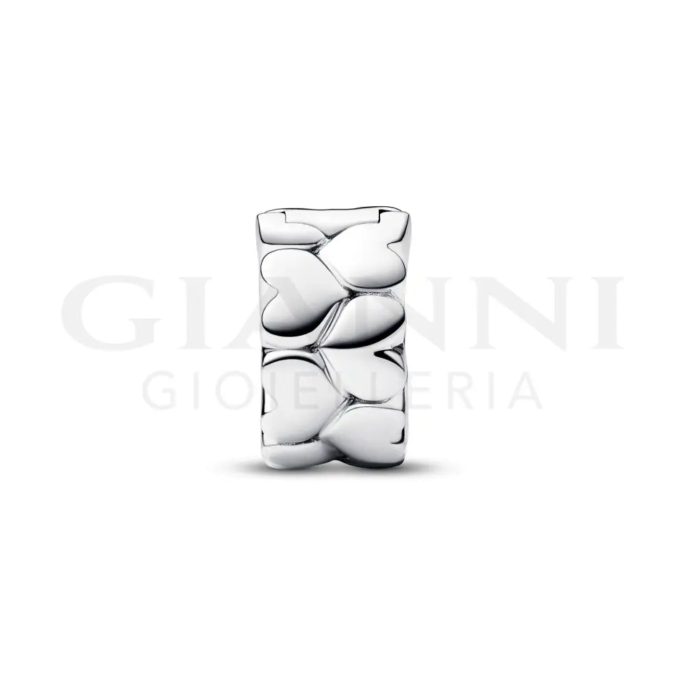 Clip Pandora - Cuori in Rilievo Charm