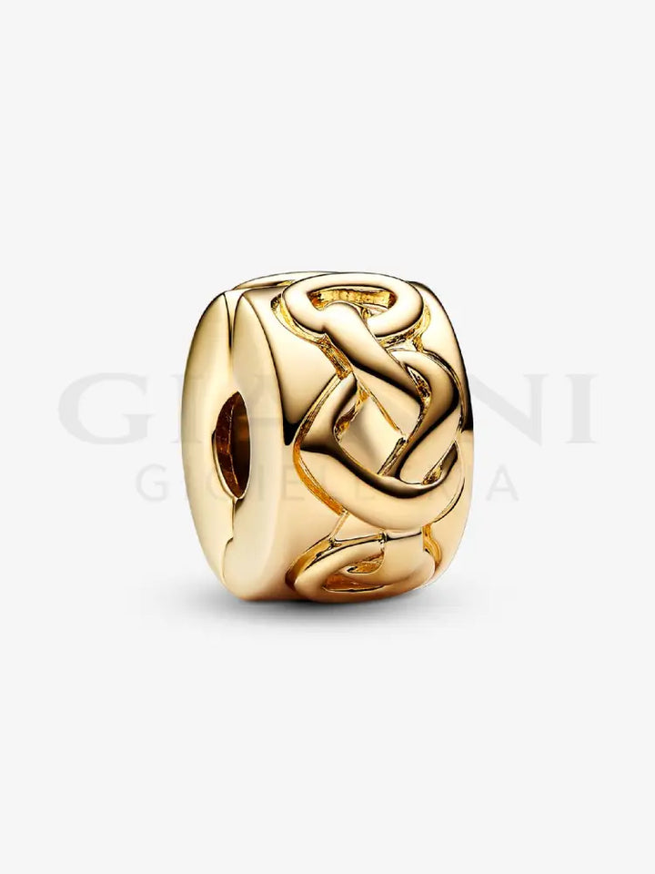 Clip Pandora - Cuori intrecciati Charm