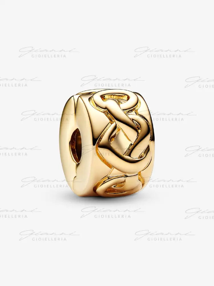 Clip Pandora - Cuori intrecciati Charm