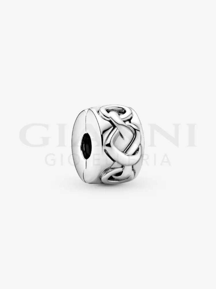 Clip Pandora - Cuori Intrecciati Charm