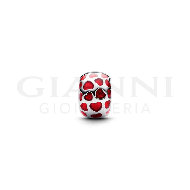Clip Pandora - Cuori Rossi Charm