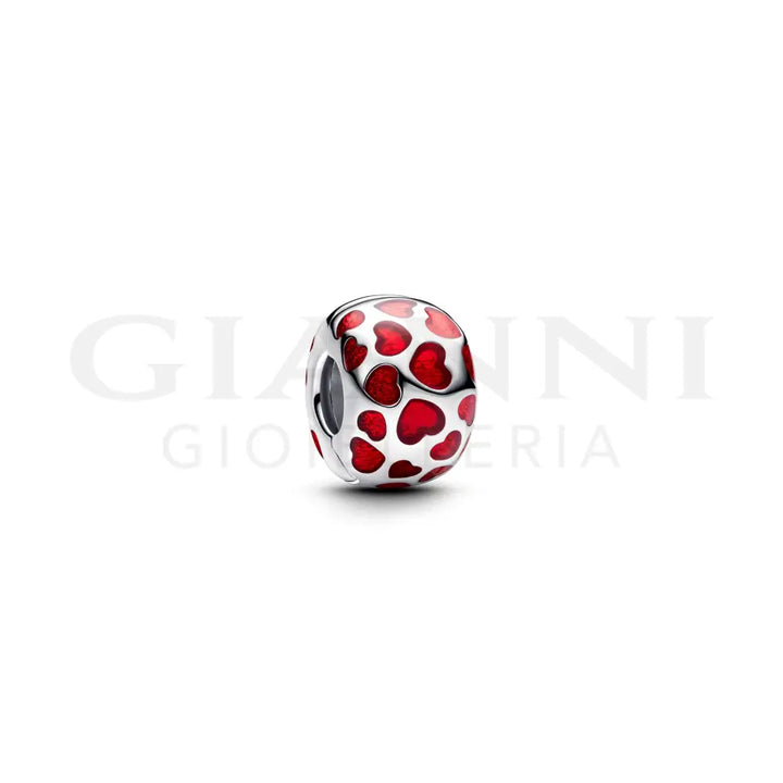 Clip Pandora - Cuori Rossi Charm