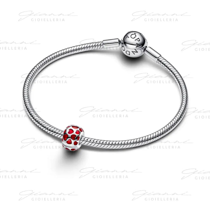 Clip Pandora - Cuori Rossi Charm