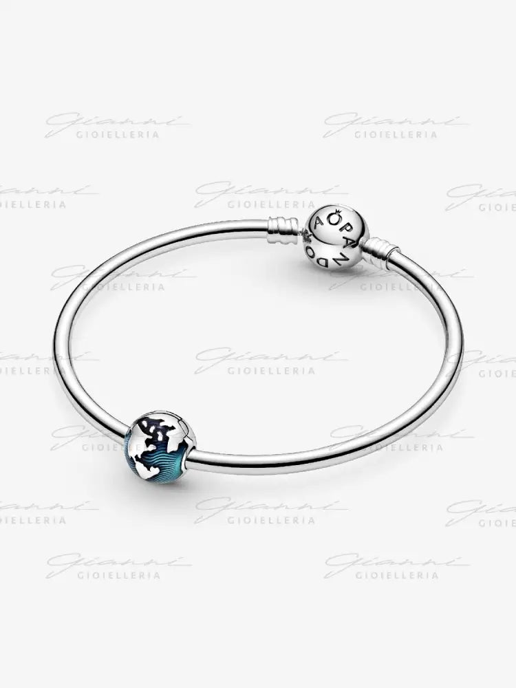Clip Pandora - Globo blu Charm