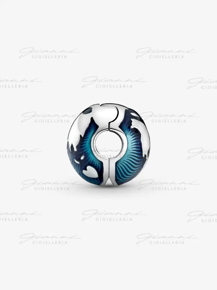 Clip Pandora - Globo blu Charm