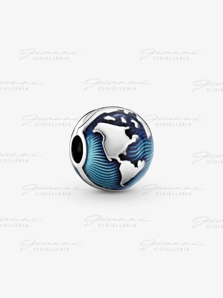 Clip Pandora - Globo blu Charm