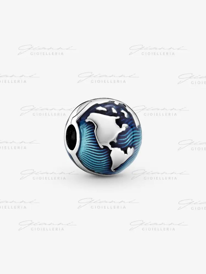 Clip Pandora - Globo blu Charm