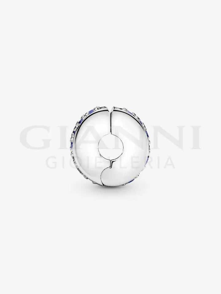 Clip Pandora - Pavè Blu Charm