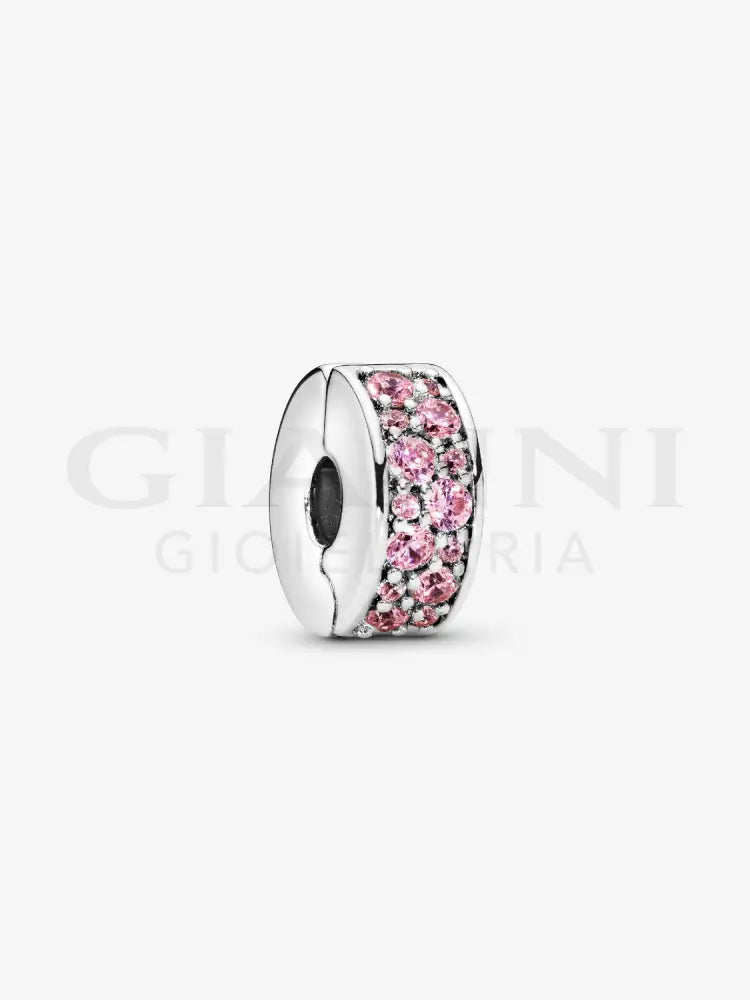 Clip Pandora - Pavè Rosa Charm