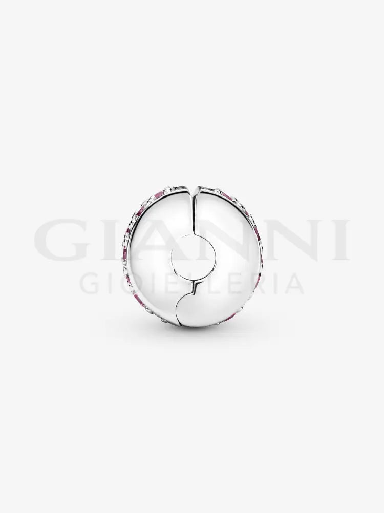 Clip Pandora - Pavè Rosa Charm