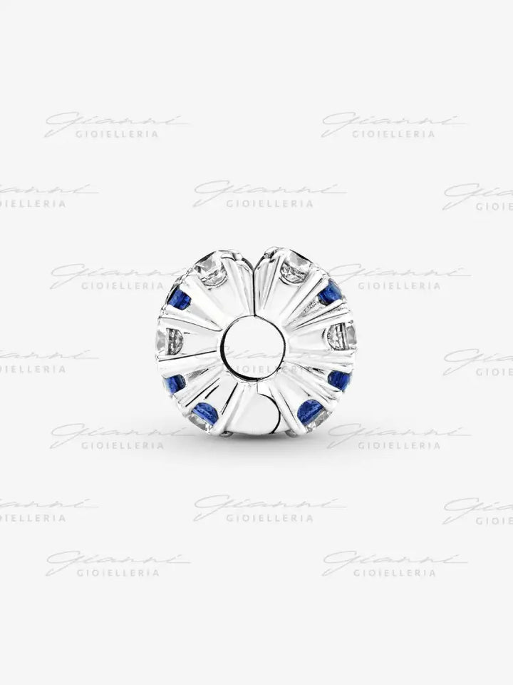Clip Pandora - Pietre Blu Charm