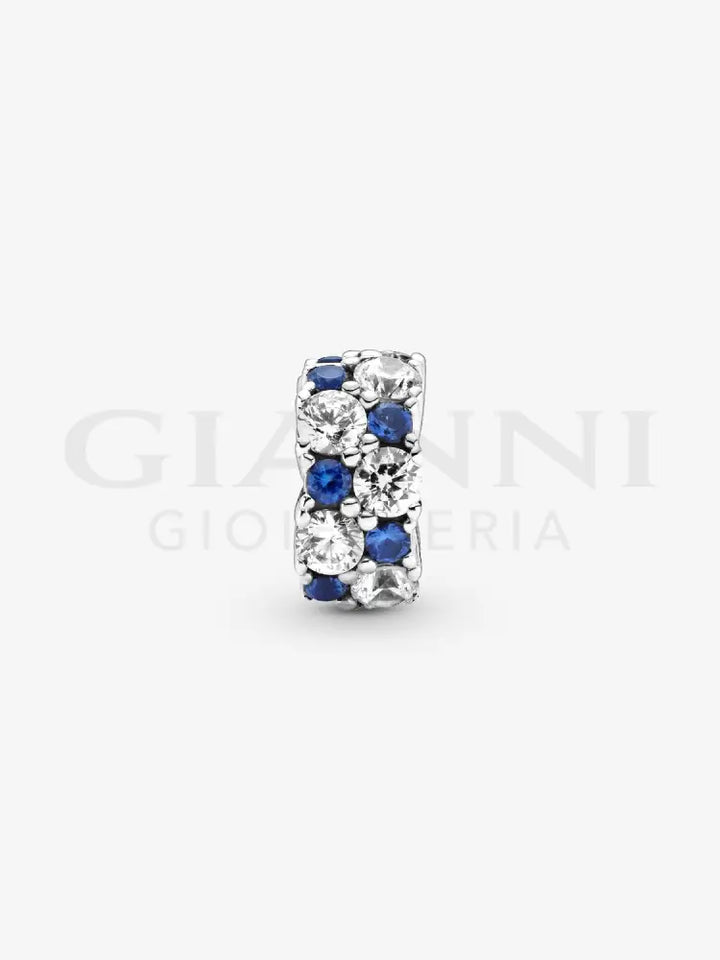 Clip Pandora - Pietre Blu Charm