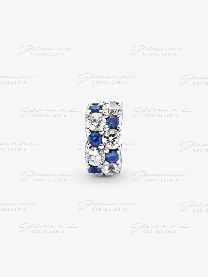 Clip Pandora - Pietre Blu Charm