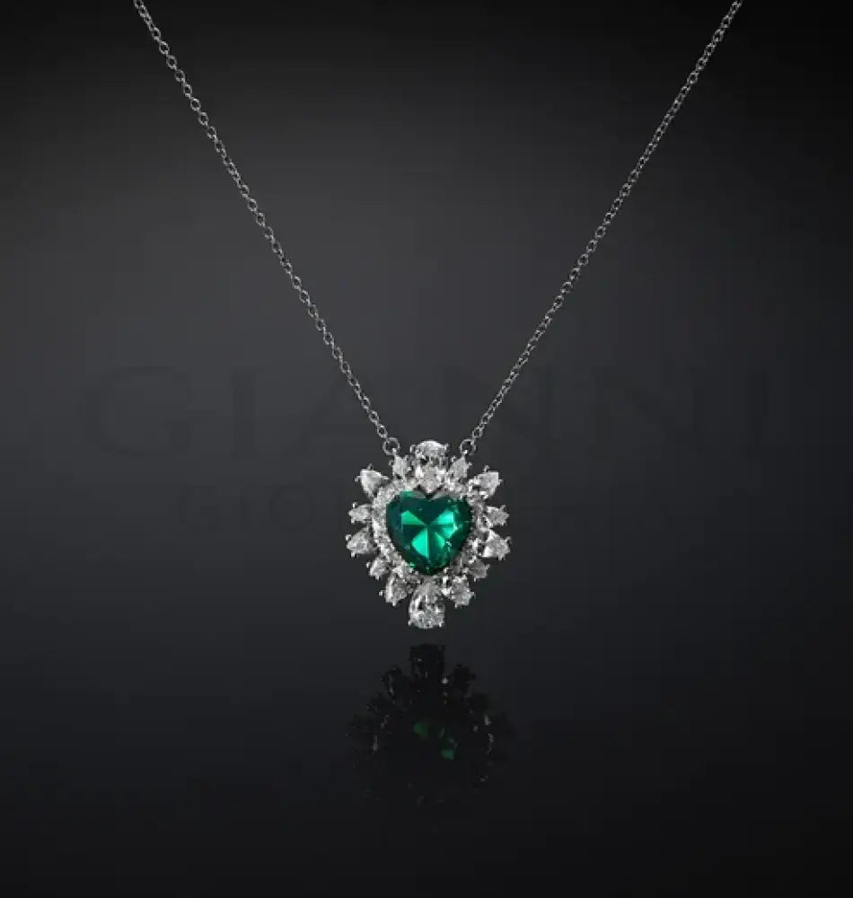 Collana Chiara Ferragni - Pendente Cuore Emerald - Collane
