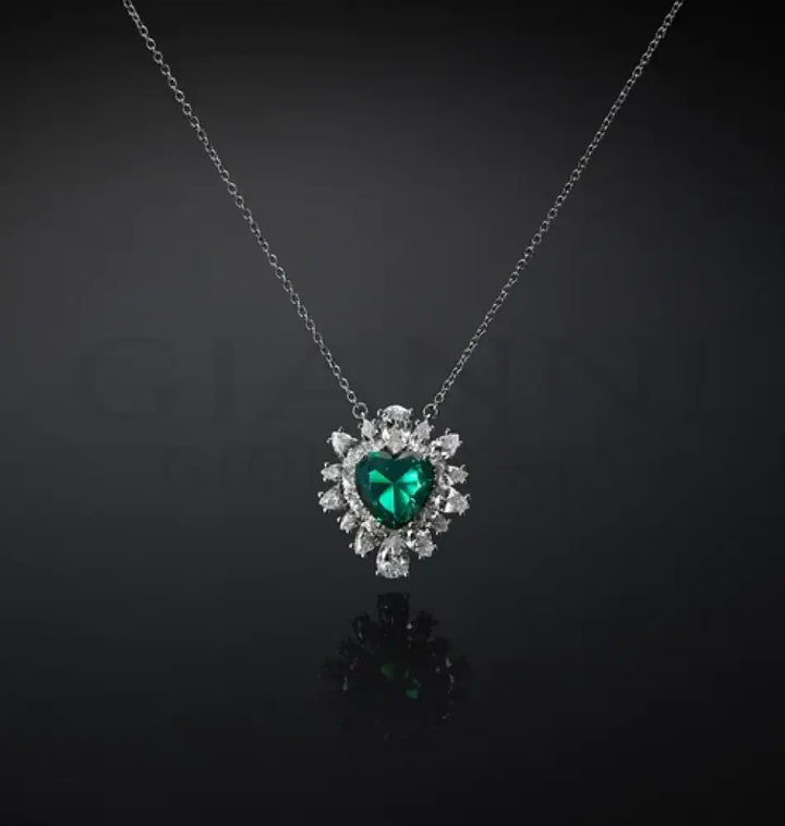 Collana Chiara Ferragni - Pendente Cuore Emerald - Collane