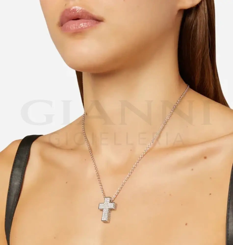 Collana Chiara Ferragni - Pendente Squared Cross - Collane
