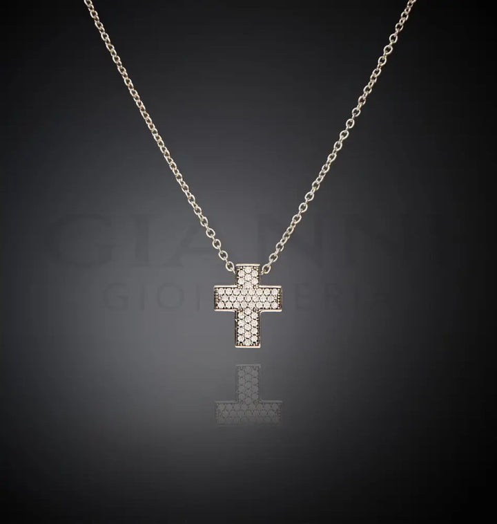 Collana Chiara Ferragni - Pendente Squared Cross Small - Collane