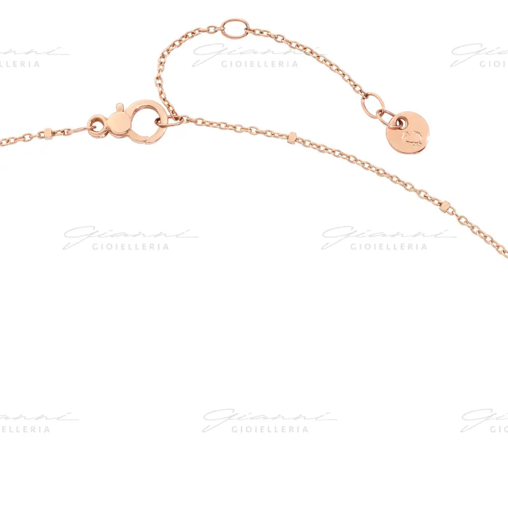Collana DoDo - Chocker nodo Oro Rosa Collane