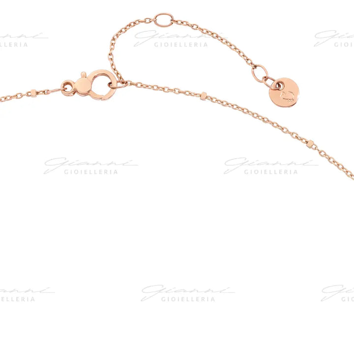 Collana DoDo - Chocker nodo Oro Rosa Collane