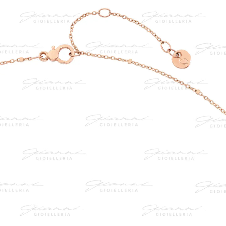 Collana DoDo - Chocker nodo Oro Rosa Collane