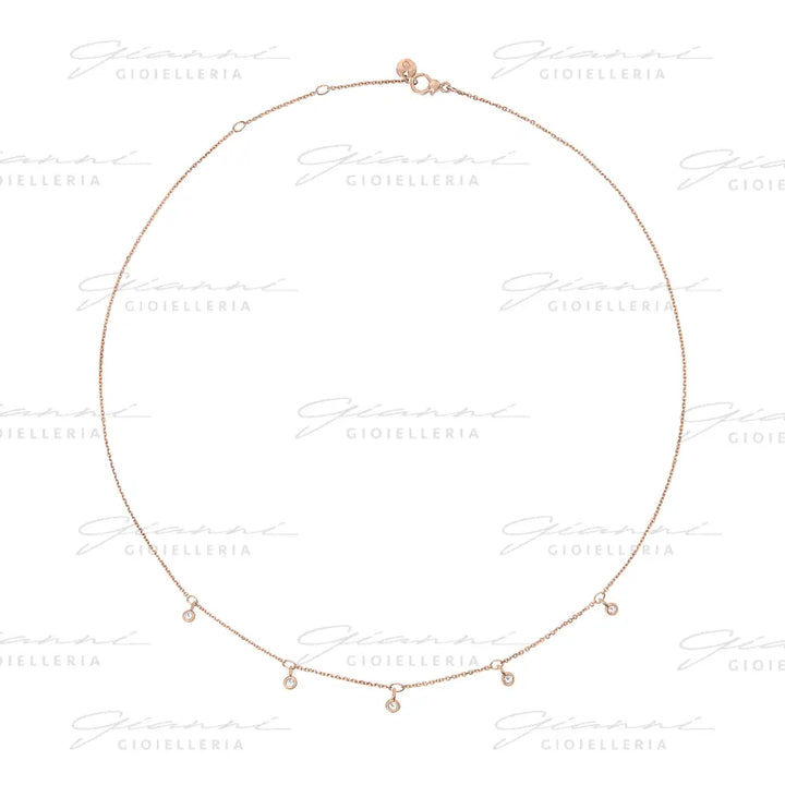Collana DoDo - Essentials Oro Rosa & Diamanti Collane