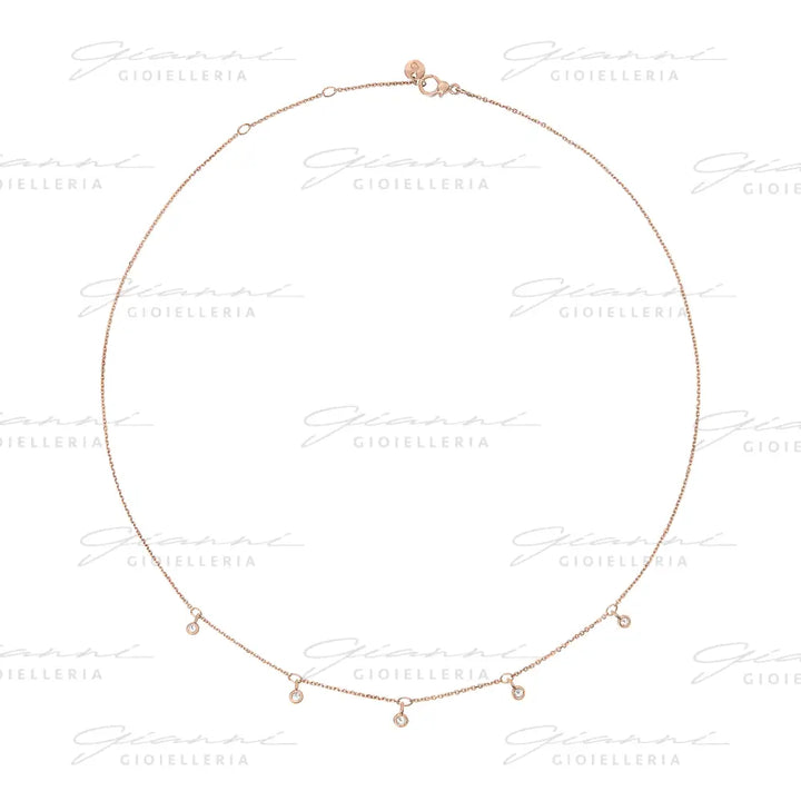 Collana DoDo - Essentials Oro Rosa & Diamanti Collane