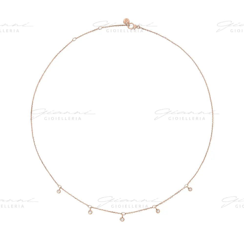 Collana DoDo - Essentials Oro Rosa & Diamanti Collane