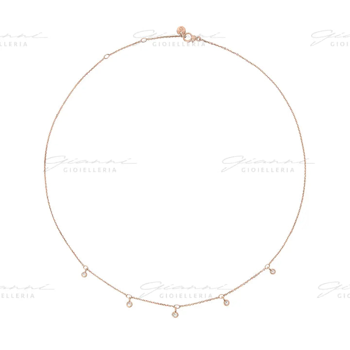 Collana DoDo - Essentials Oro Rosa & Diamanti Collane