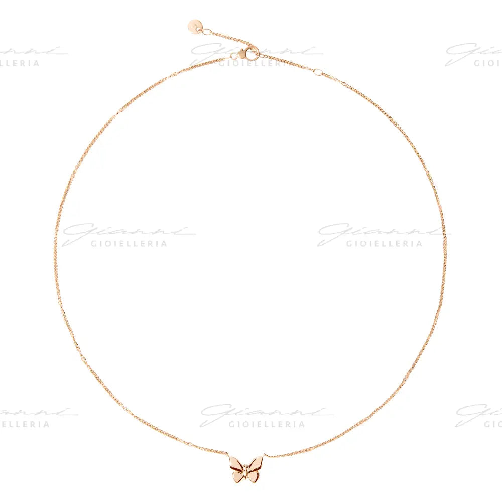 Collana DoDo - Farfalla Oro Rosa Collane