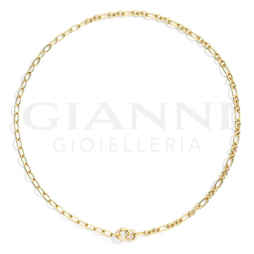 Collana DoDo - Maglie apribili argento dorato 50 cm Collane