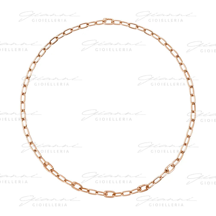 Collana DoDo - Maglie apribili Argento dorato Collane