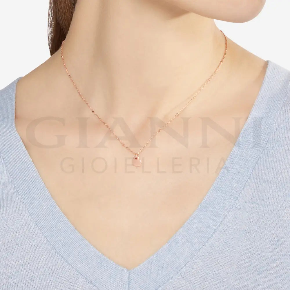 Collana DoDo - Mini cuore oro rosa Collane