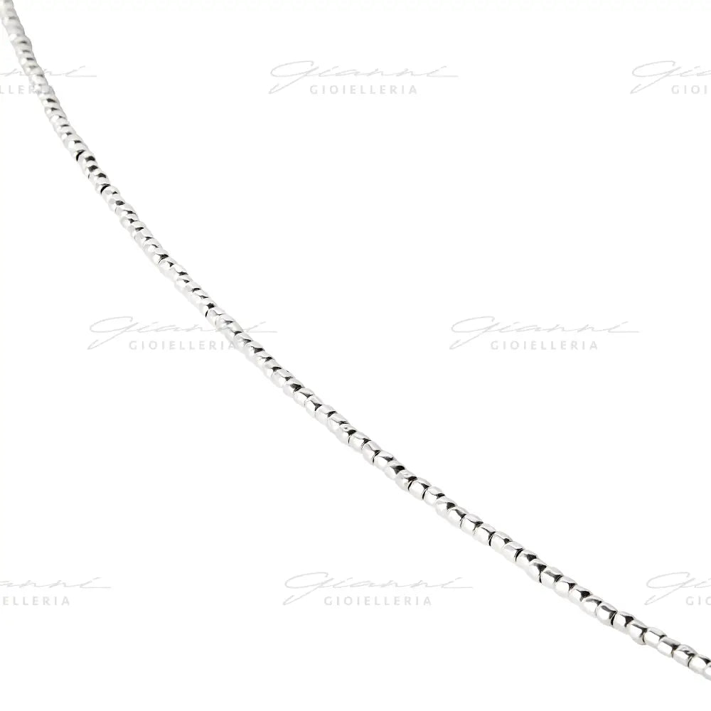 Collana Dodo - Mini Granelli Argento Collane