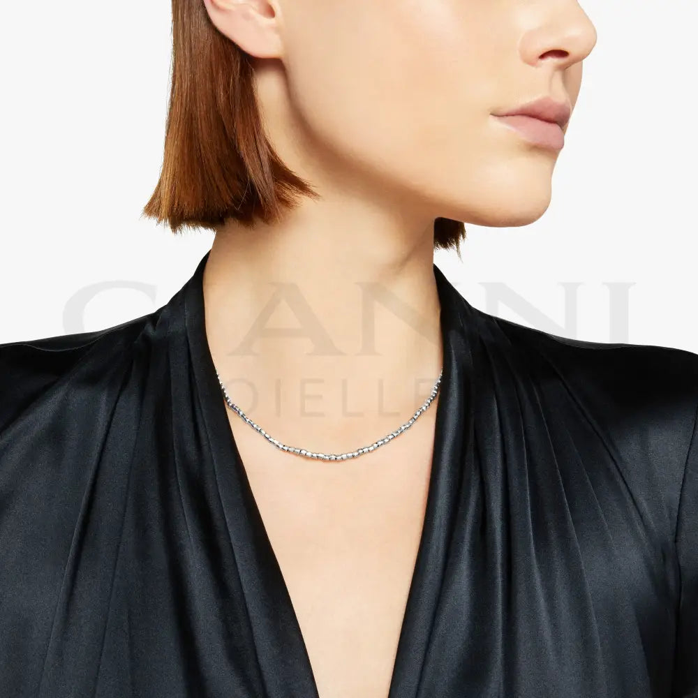 Collana Dodo - Mini Granelli Argento Collane