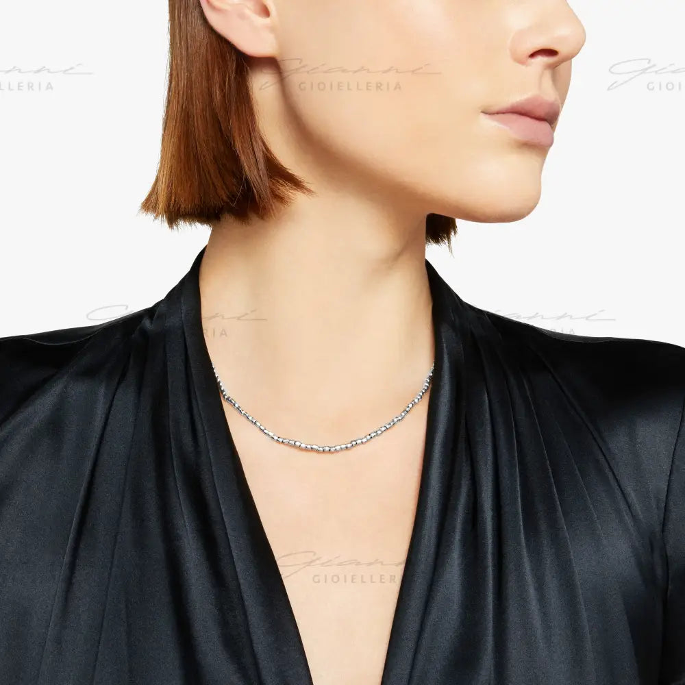 Collana Dodo - Mini Granelli Argento Collane