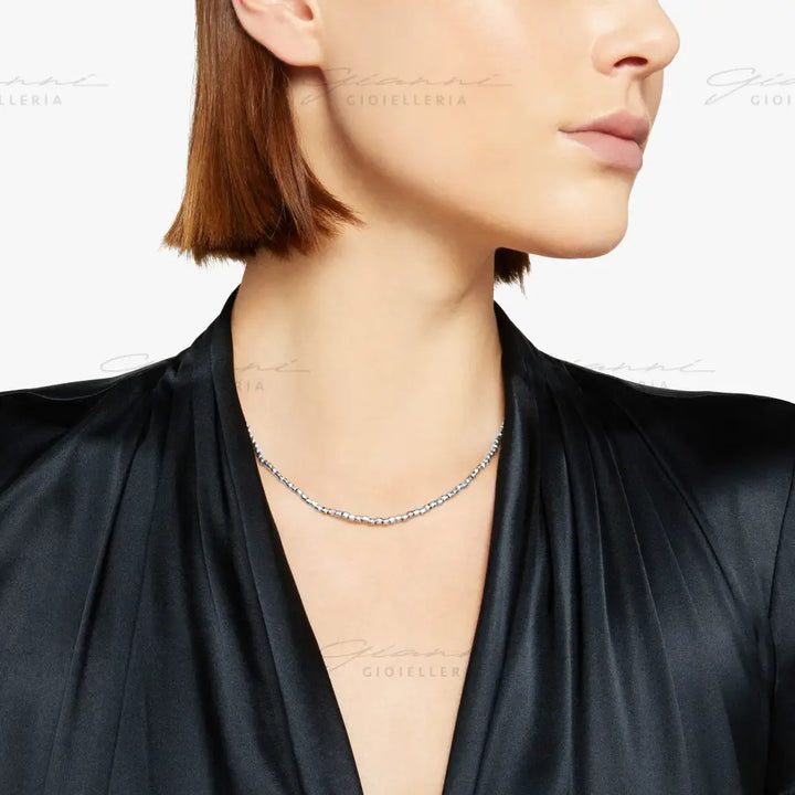 Collana Dodo - Mini Granelli Argento Collane
