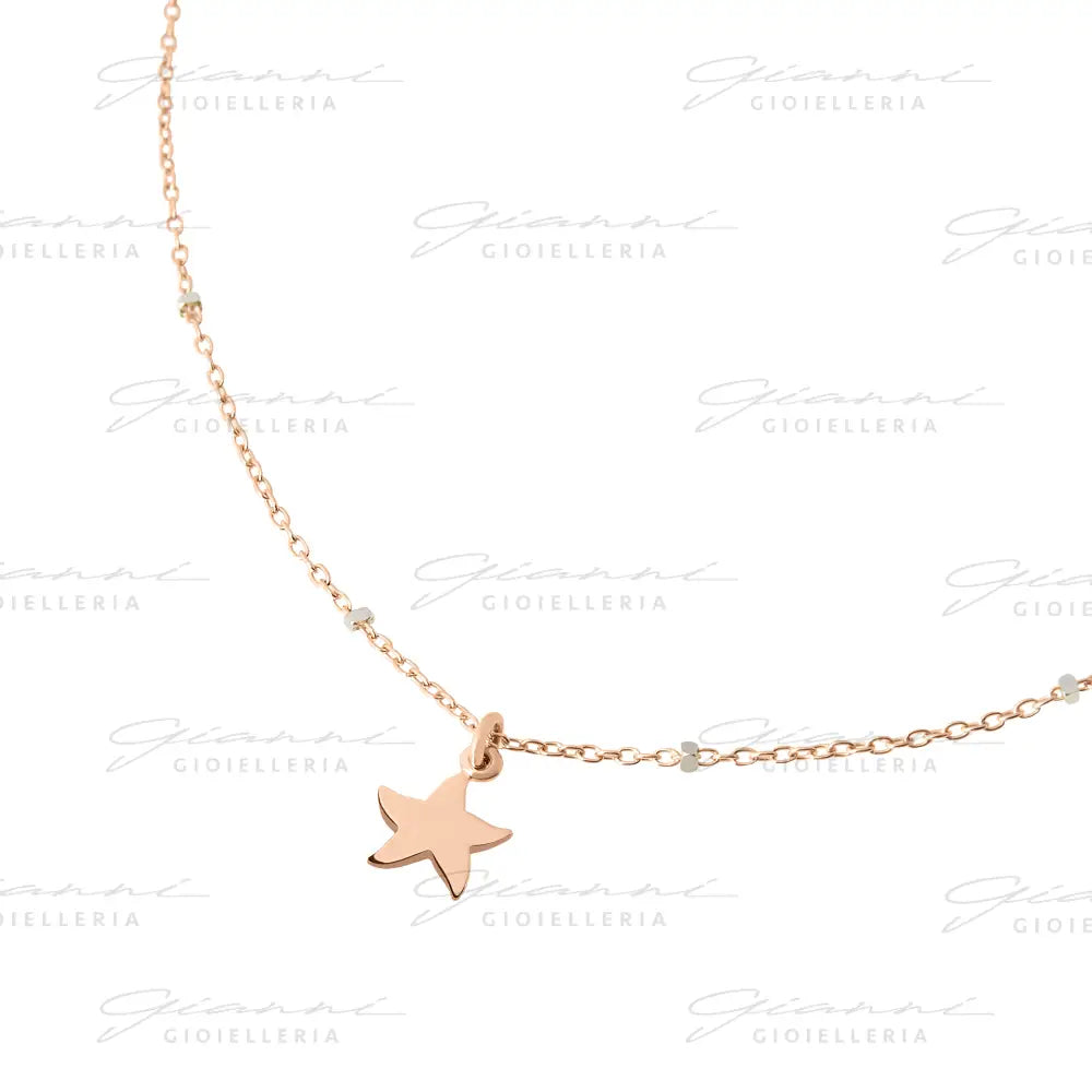 Collana DoDo - Mini stellina Oro Rosa Collane
