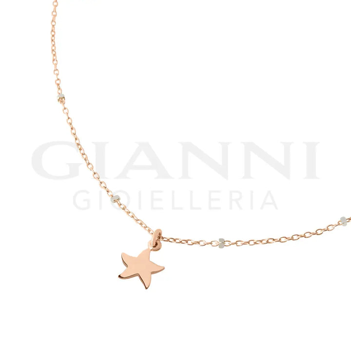 Collana DoDo - Mini stellina Oro Rosa Collane