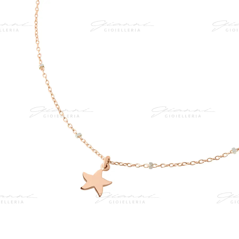 Collana DoDo - Mini stellina Oro Rosa Collane