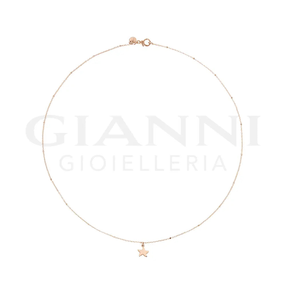 Collana DoDo - Mini stellina Oro Rosa Collane