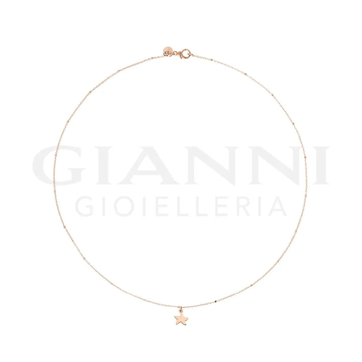 Collana DoDo - Mini stellina Oro Rosa Collane