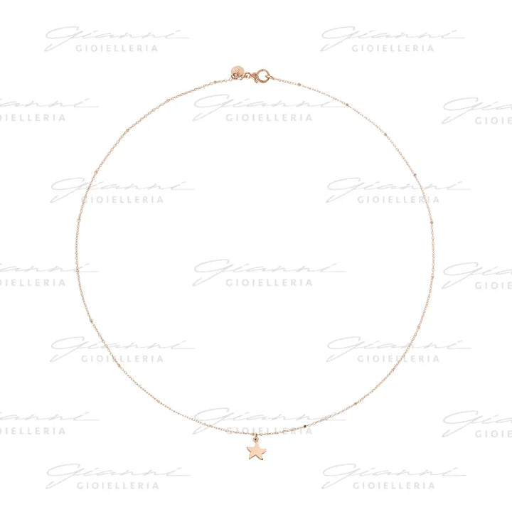 Collana DoDo - Mini stellina Oro Rosa Collane