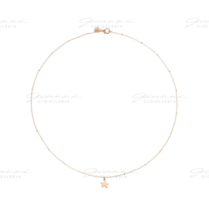Collana DoDo - Mini stellina Oro Rosa Collane