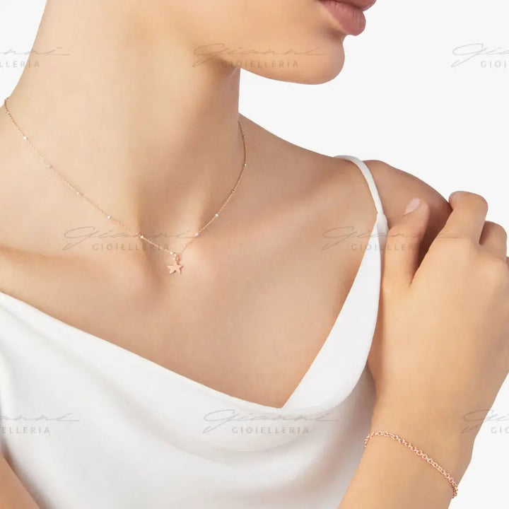 Collana DoDo - Mini stellina Oro Rosa Collane