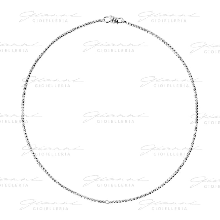Collana DoDo - Nodo argento 50 cm Collane