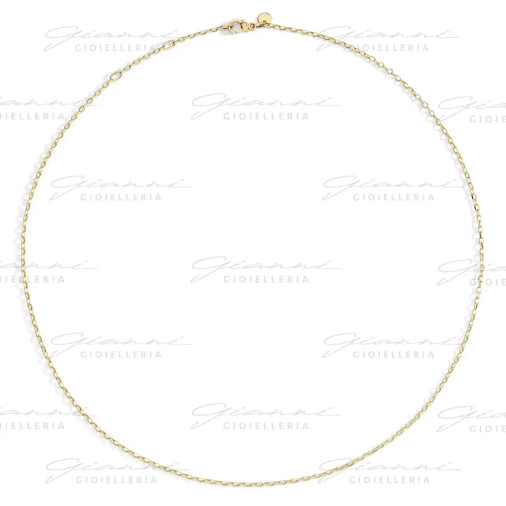 Collana Essential DoDo - Oro Giallo 46 - (42 cm - 44 cm - 46 cm) Collane