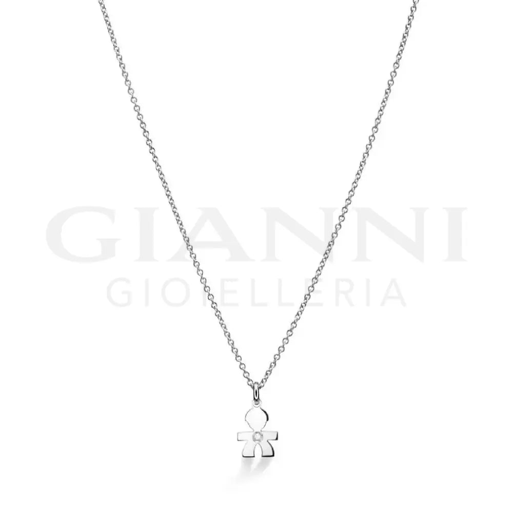 Collana leBebé - Le Briciole da Donna e Bambine in Oro Bianco - Collane