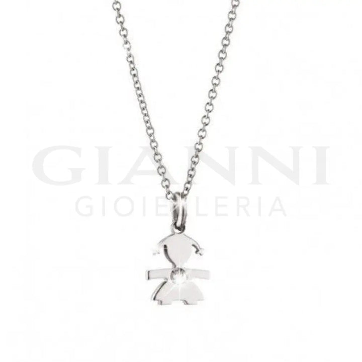Collana leBebé - Le Briciole in Oro bianco Diamante - Collane