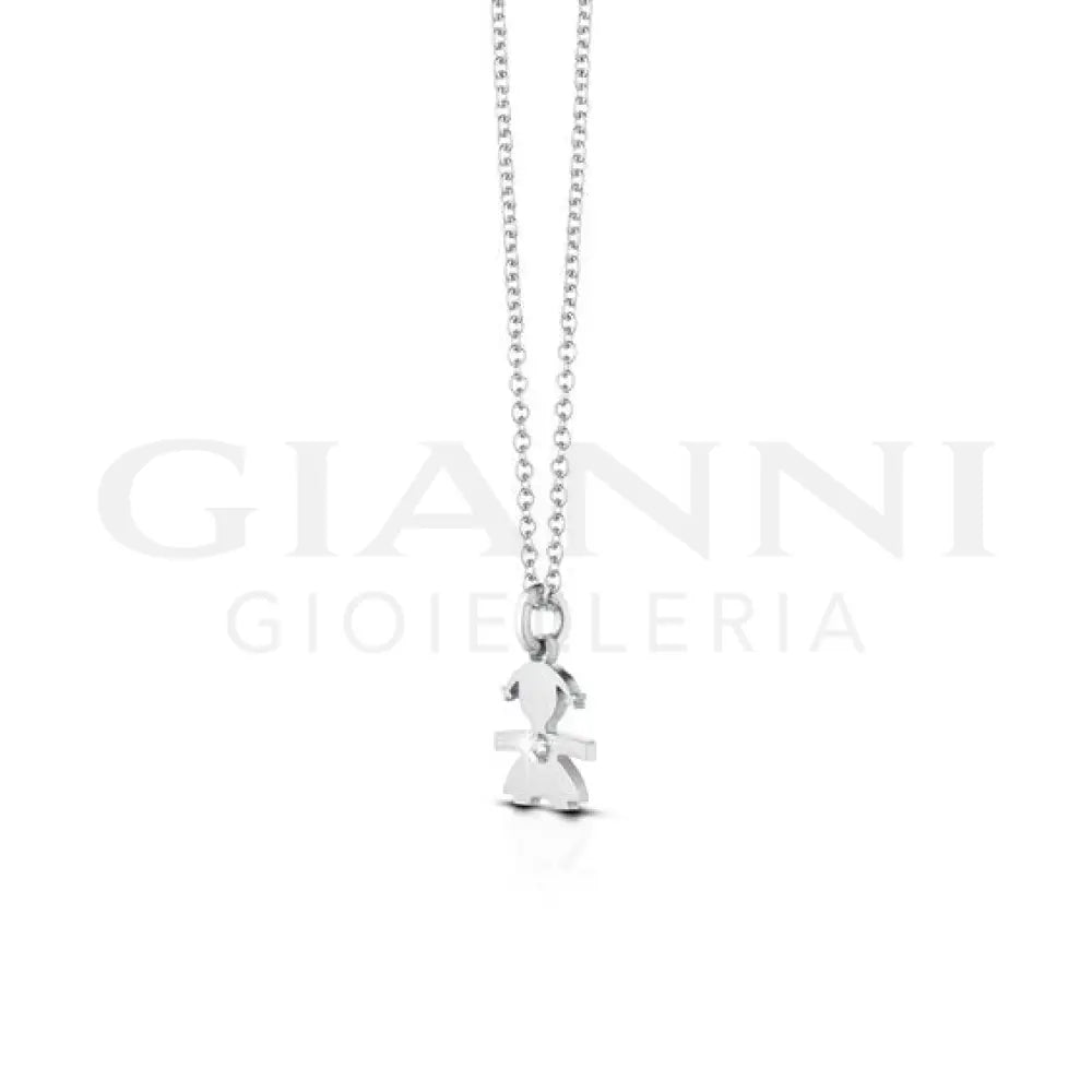 Collana leBebé - Le Briciole in Oro bianco Diamante - Collane
